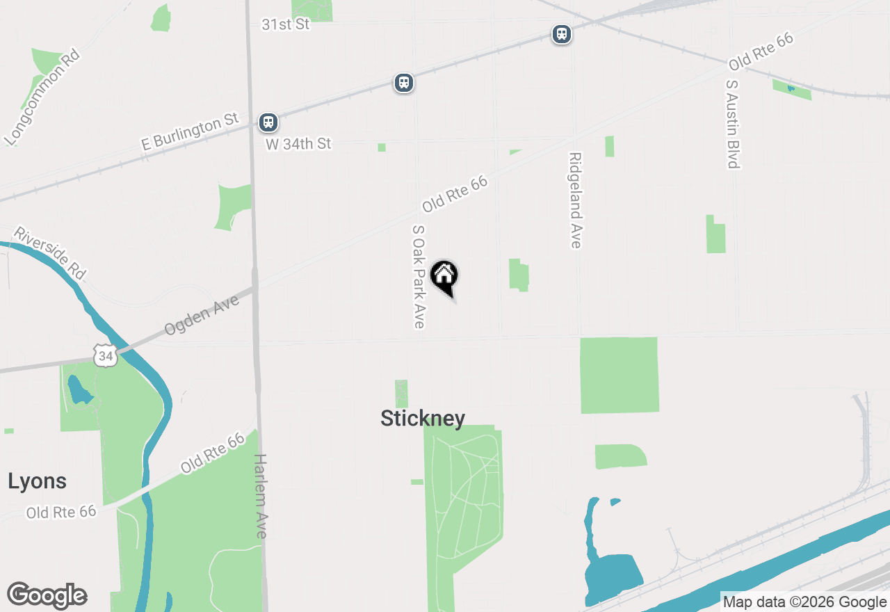 Map of 3805 Euclid Avenue, Berwyn, IL 60402