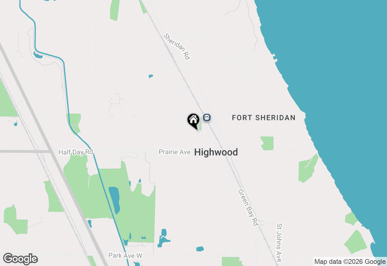 Map of 137 Highwood Avenue, Highwood, IL 60040