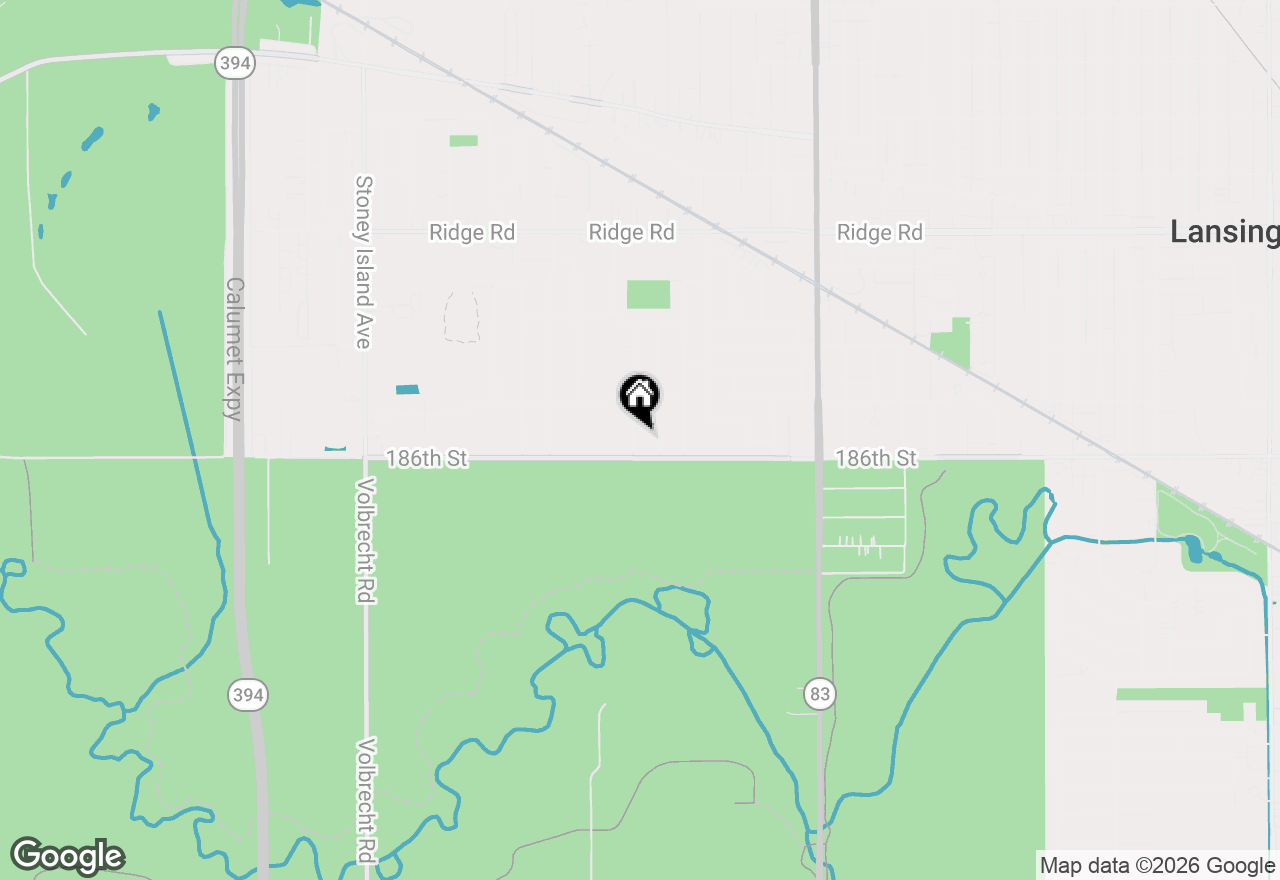 Map of 18549 Olde Farm Road, Lansing, IL 60438