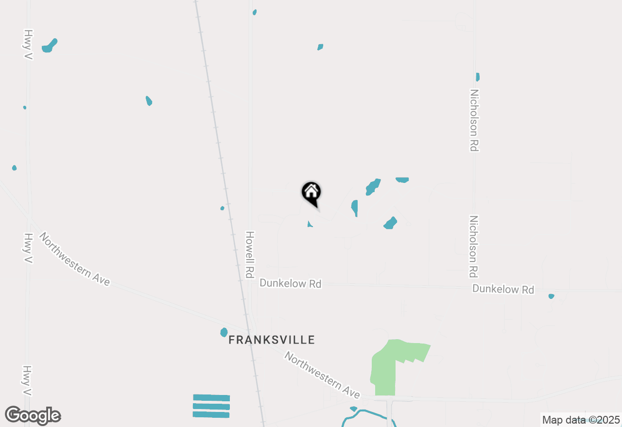 Map of 3729 Wild Ginger Way, Franksville, WI 53126