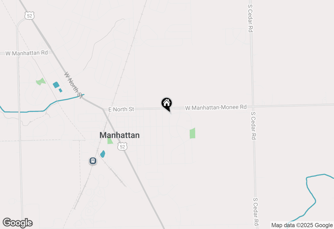 Map of 115 Julianne Court, Manhattan, IL 60442