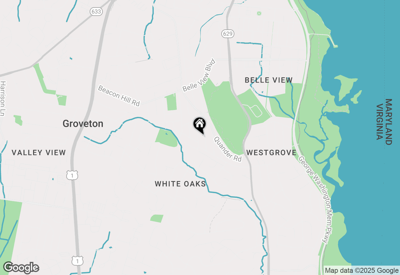 Map of 6923 Duke Drive, Alexandria, VA 22307