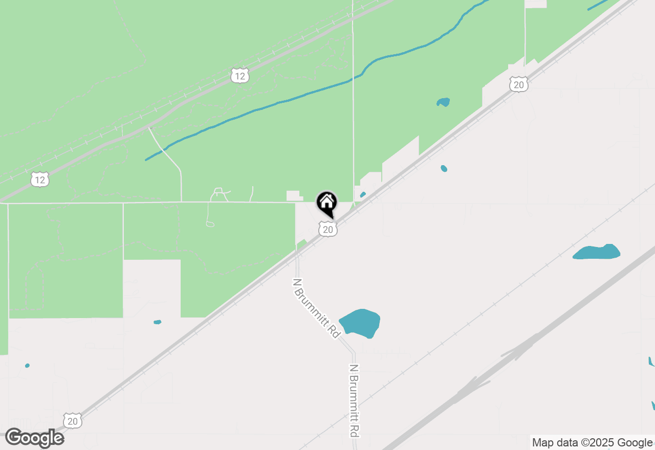 Map of 1491 N Furnleigh Lane, Chesterton, IN 46304