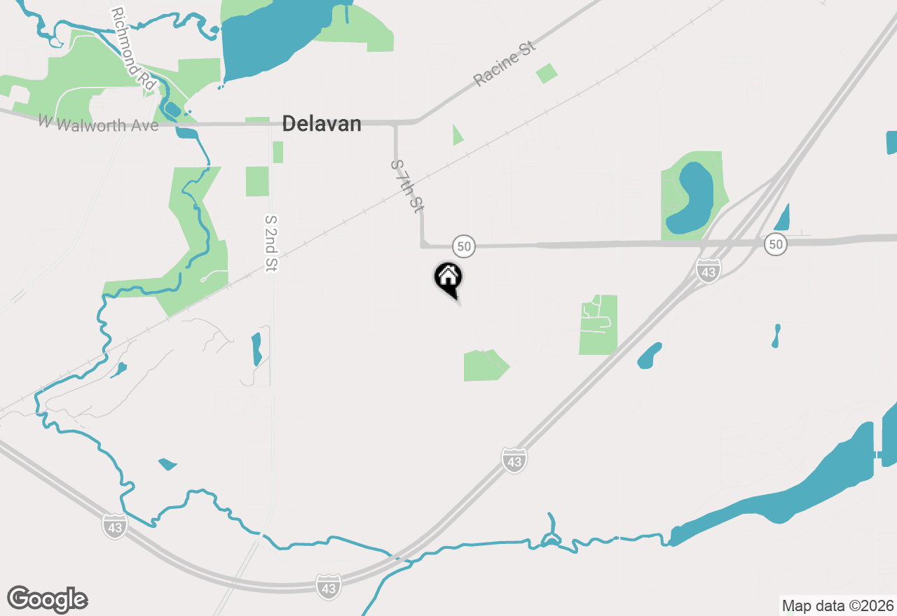 Map of 620 Bowers Blvd #4, Delavan, WI 53115