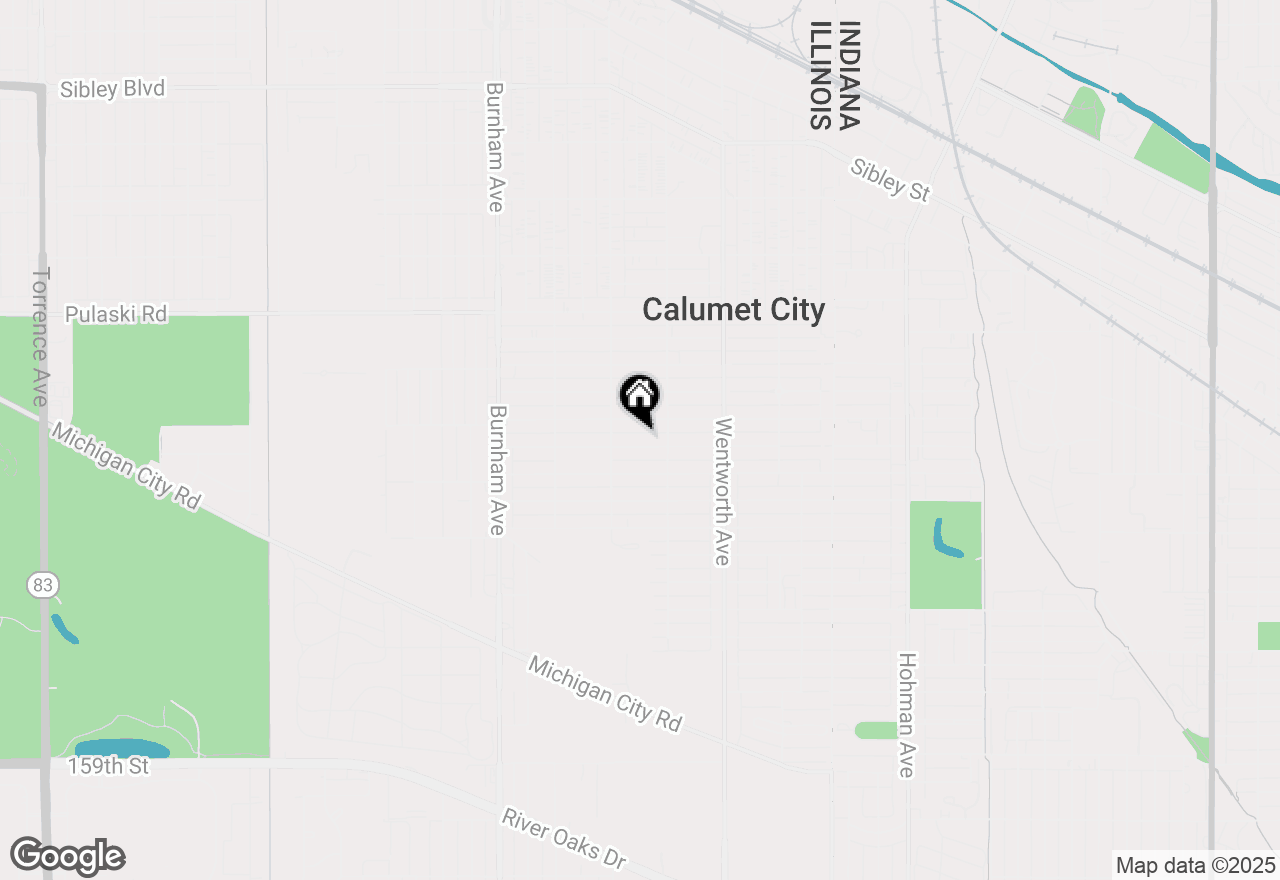 Map of 326 156th Place, Calumet City, IL 60409