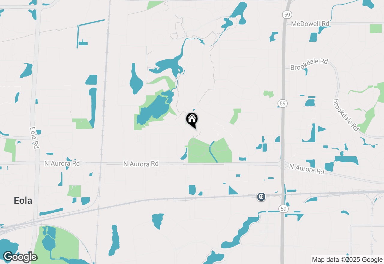 Map of 2309 Overlook Court, Naperville, IL 60563