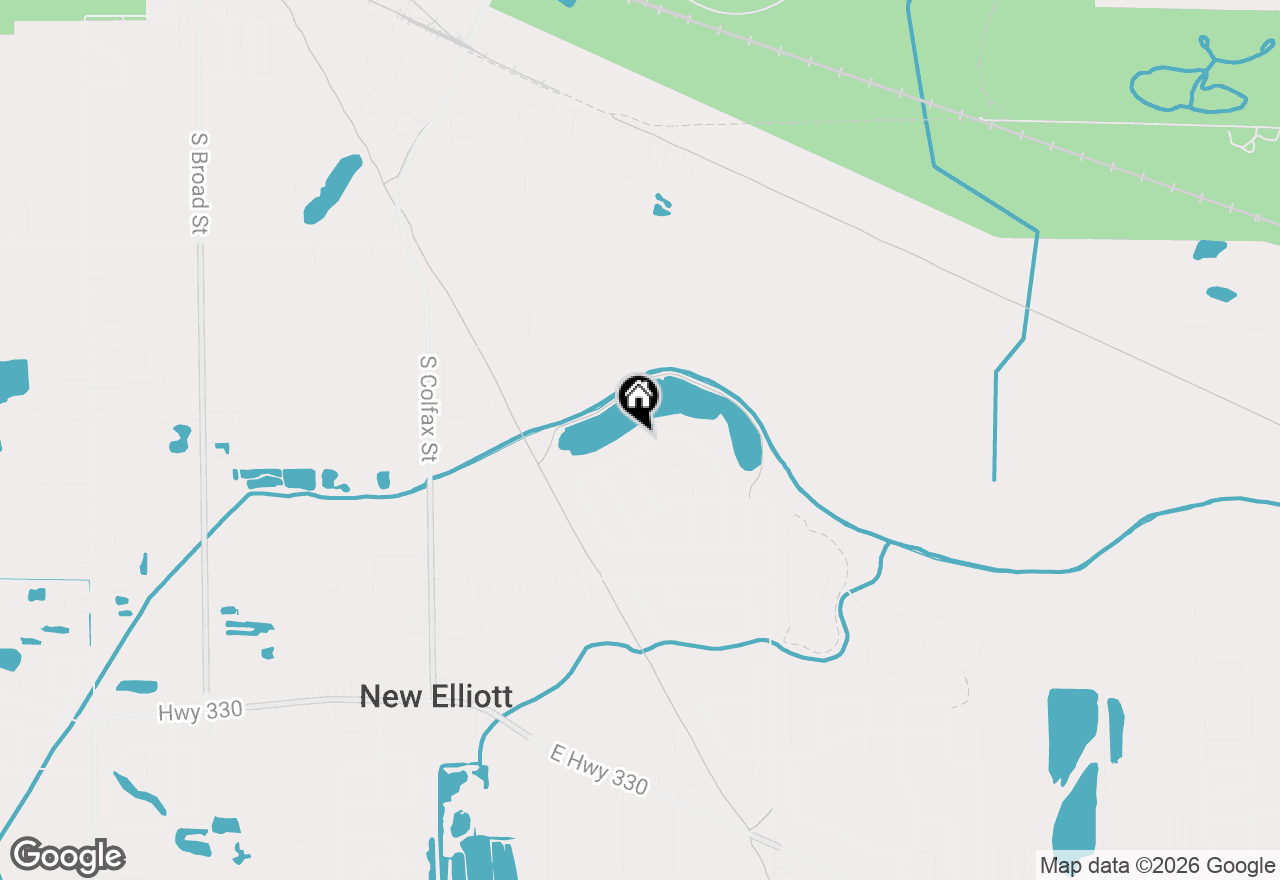 Map of 5848 Wildrose Lane, Schererville, IN 46375