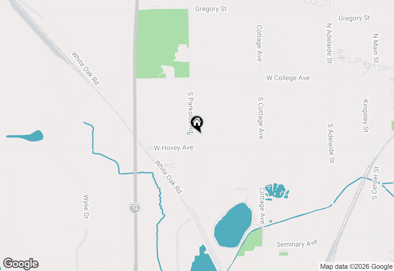 Map of 303 Jo Ann Court, Normal, IL 61761