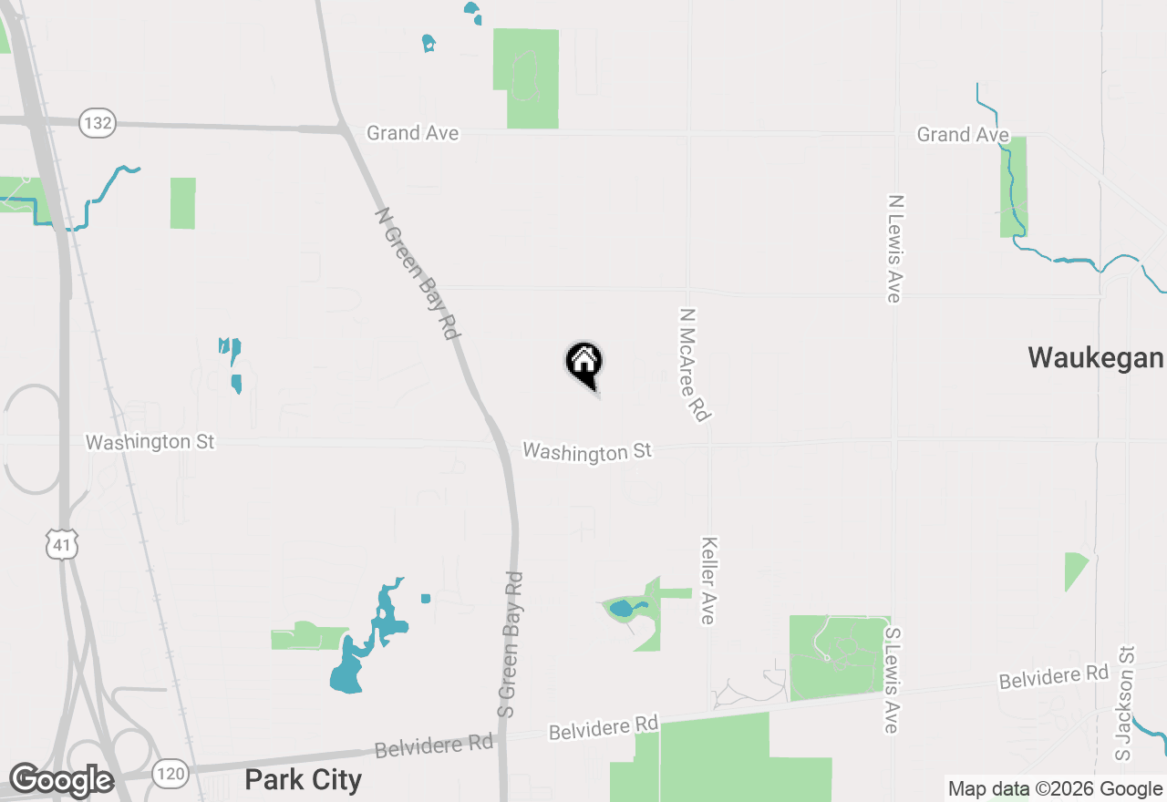 Map of 29 N Metropolitan Avenue, Waukegan, IL 60085