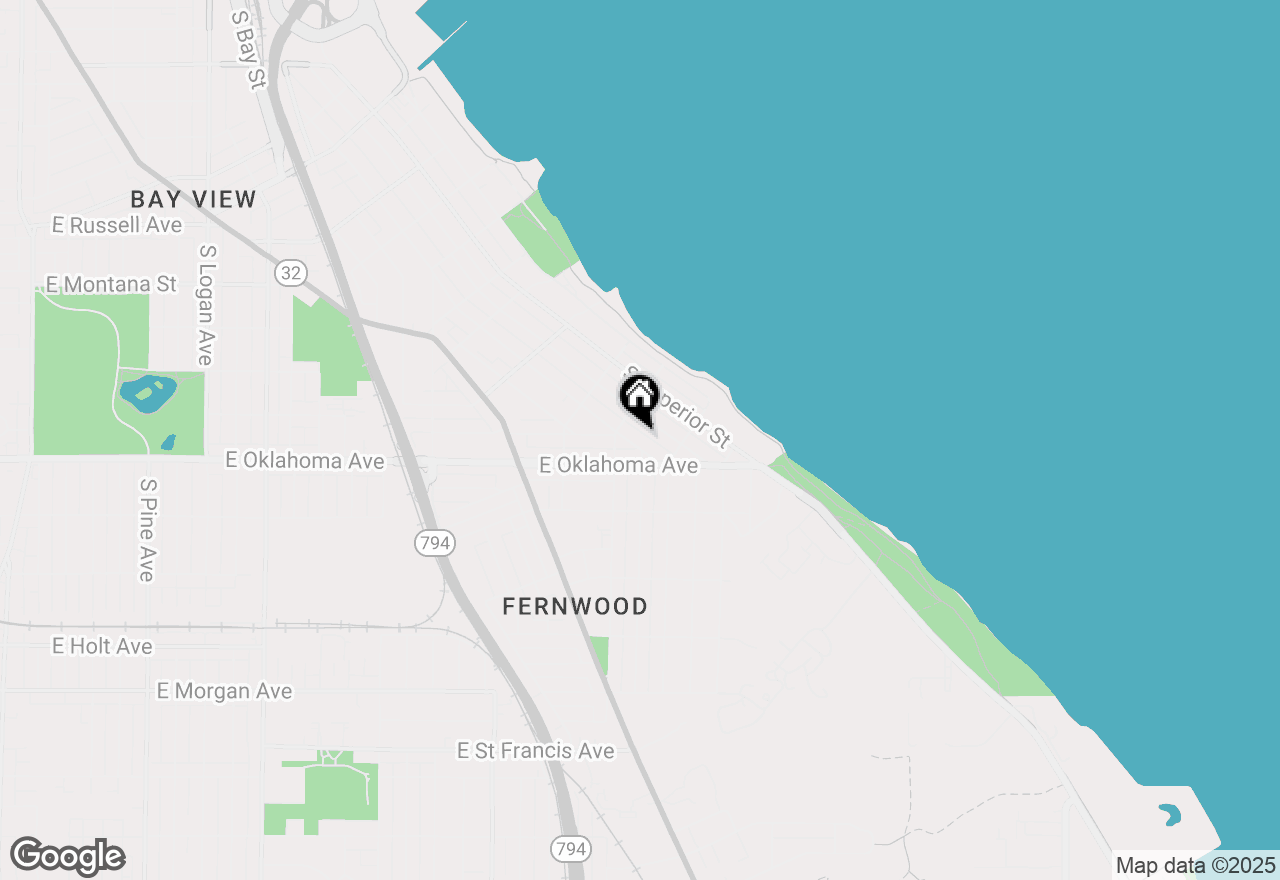 Map of 3030 S Delaware Ave, Milwaukee, WI 53207