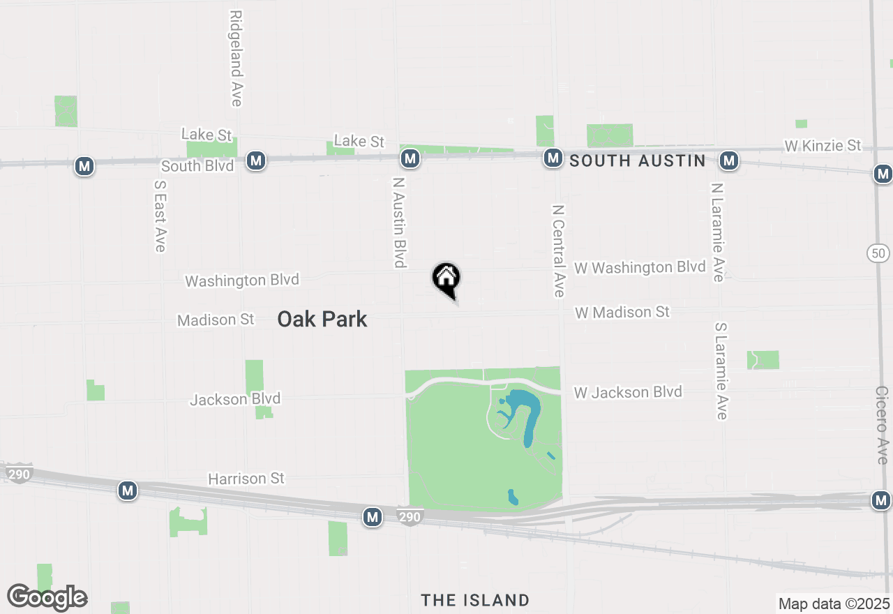 Map of 12 N Mayfield Avenue #3N, Chicago, IL 60644