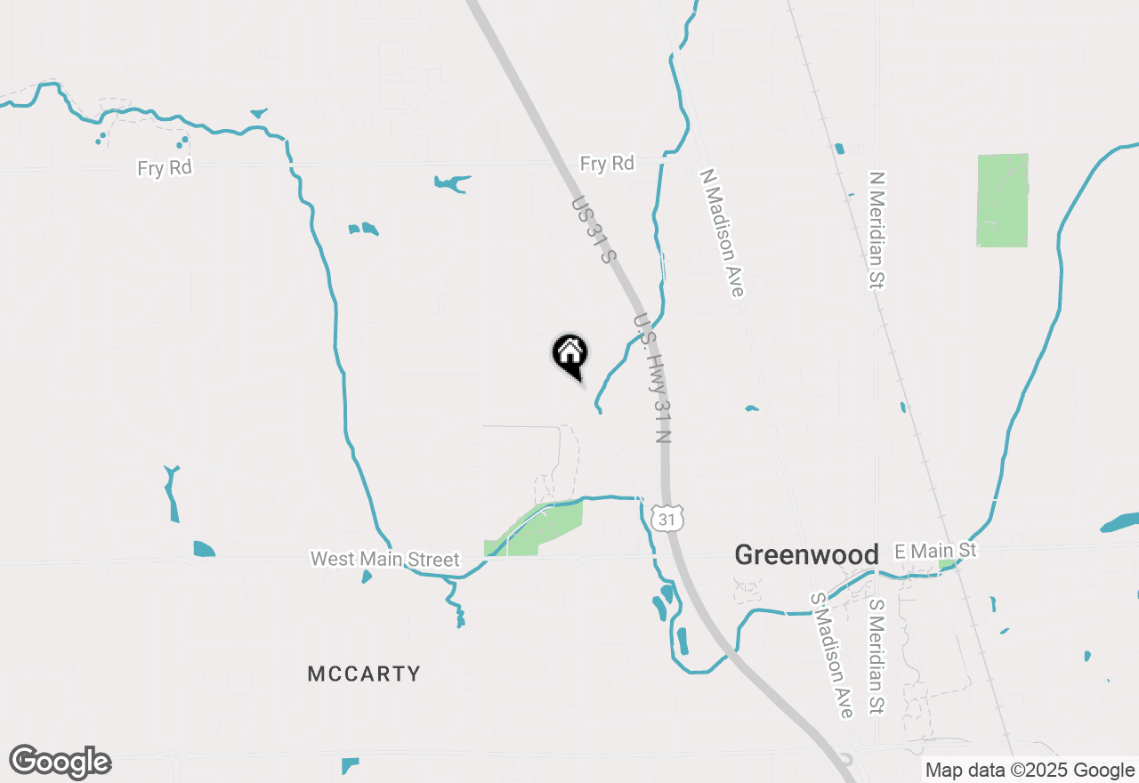 Map of 374 Redbud Place, Greenwood, IN 46142