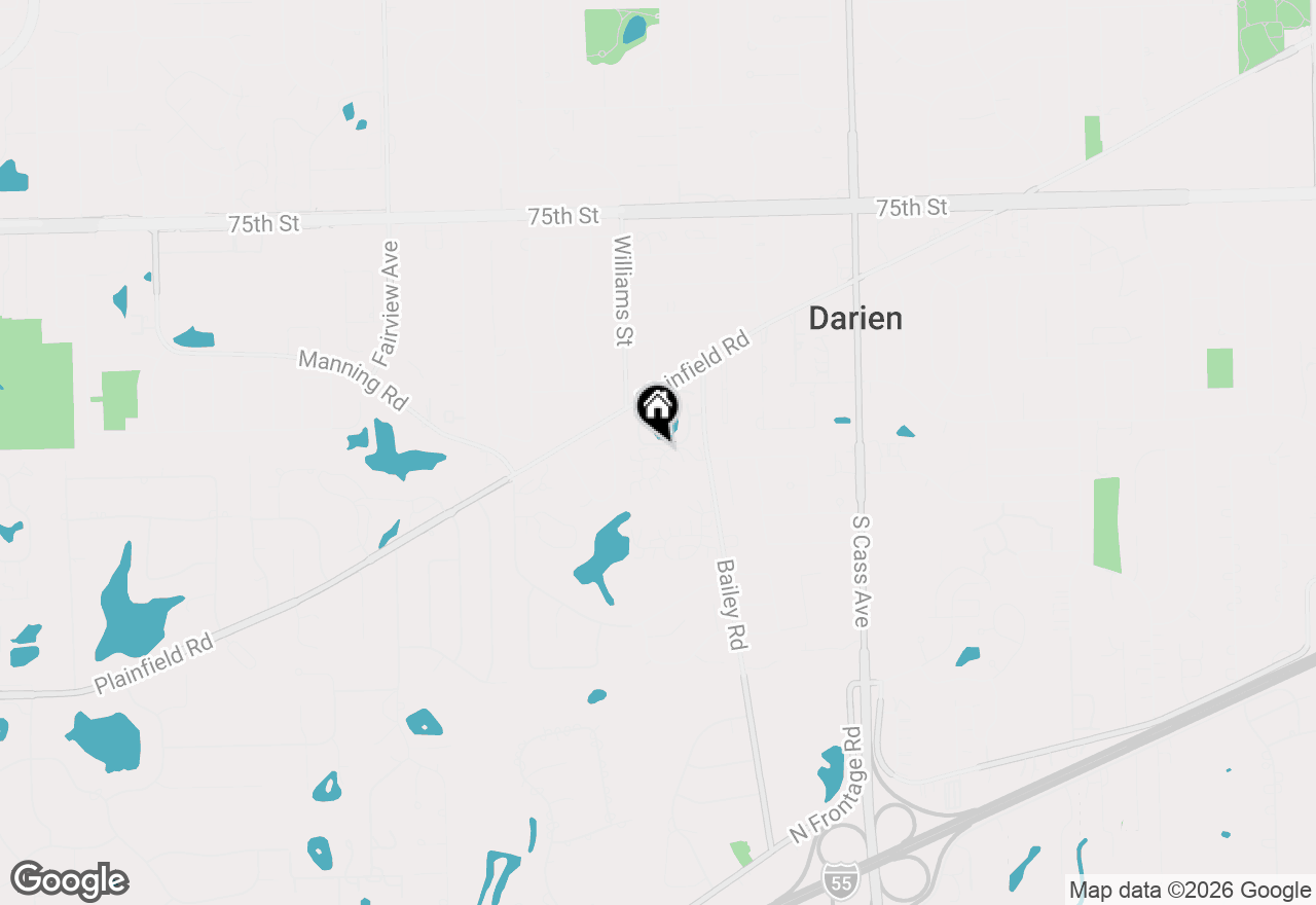 Map of 7926 Stewart Drive, Darien, IL 60561