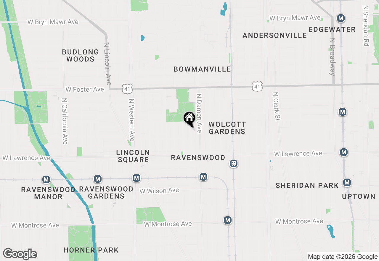 Map of 4926 N Seeley Avenue, Chicago, IL 60625