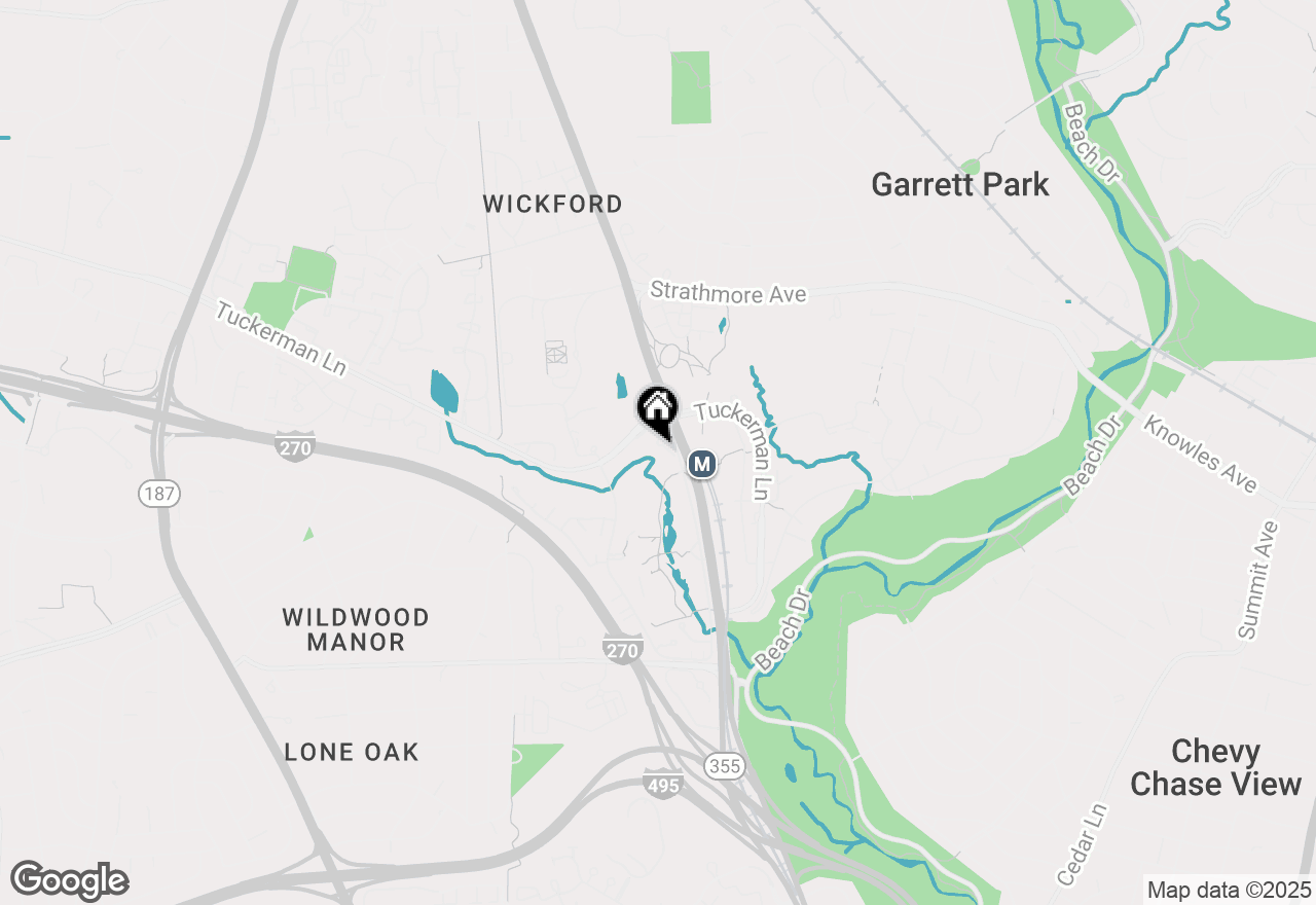 Map of 10500 Rockville Pike #1224, Rockville, MD 20852