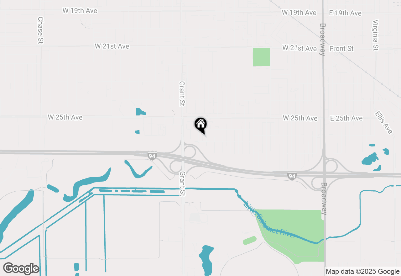 Map of 2645 Lincoln Street, Gary, IN 46407