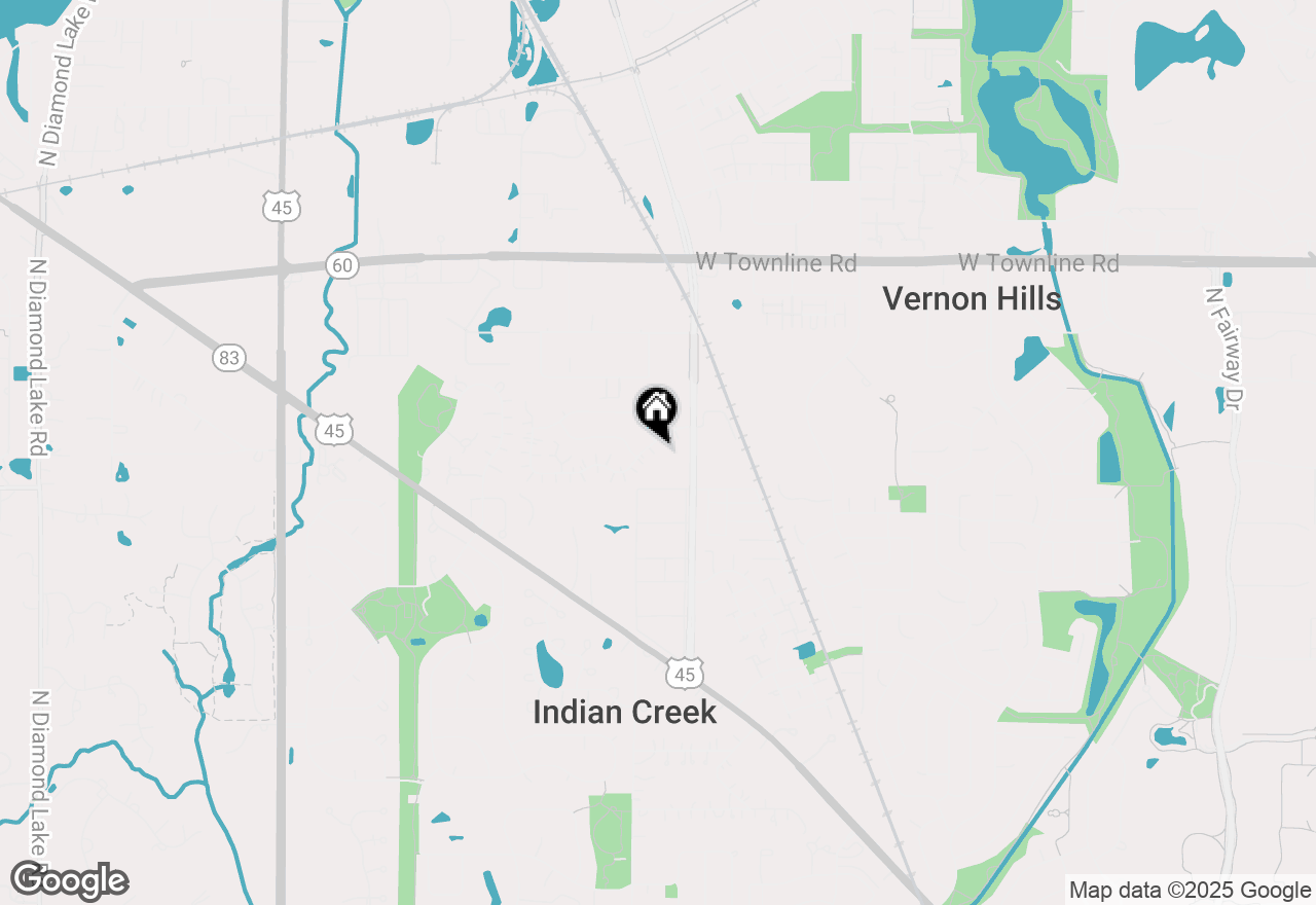 Map of 1431 Orleans Drive, Mundelein, IL 60060