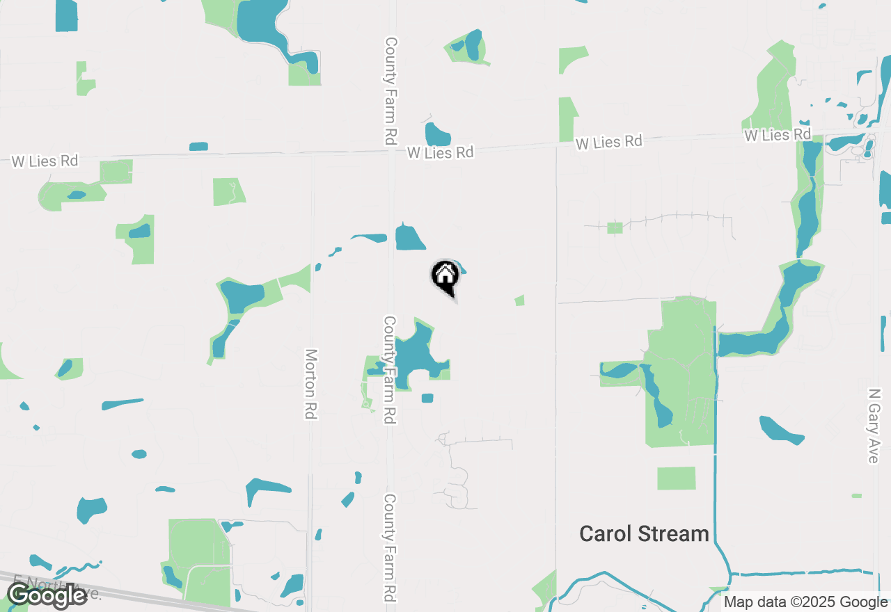 Map of 787 Penfield Drive, Carol Stream, IL 60188