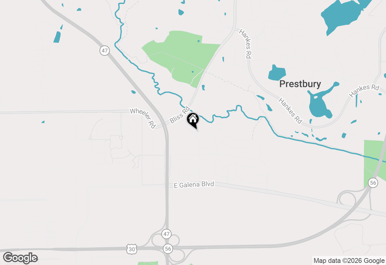 Map of 323 Capitol Drive #A, Sugar Grove, IL 60554