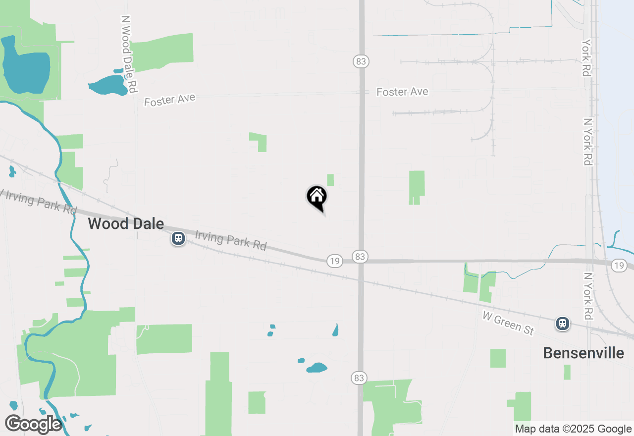 Map of 243 Pine Lane, Bensenville, IL 60106