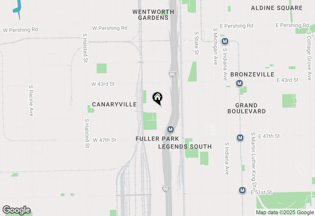 Map of 4451 S Princeton Avenue, Chicago, IL 60609