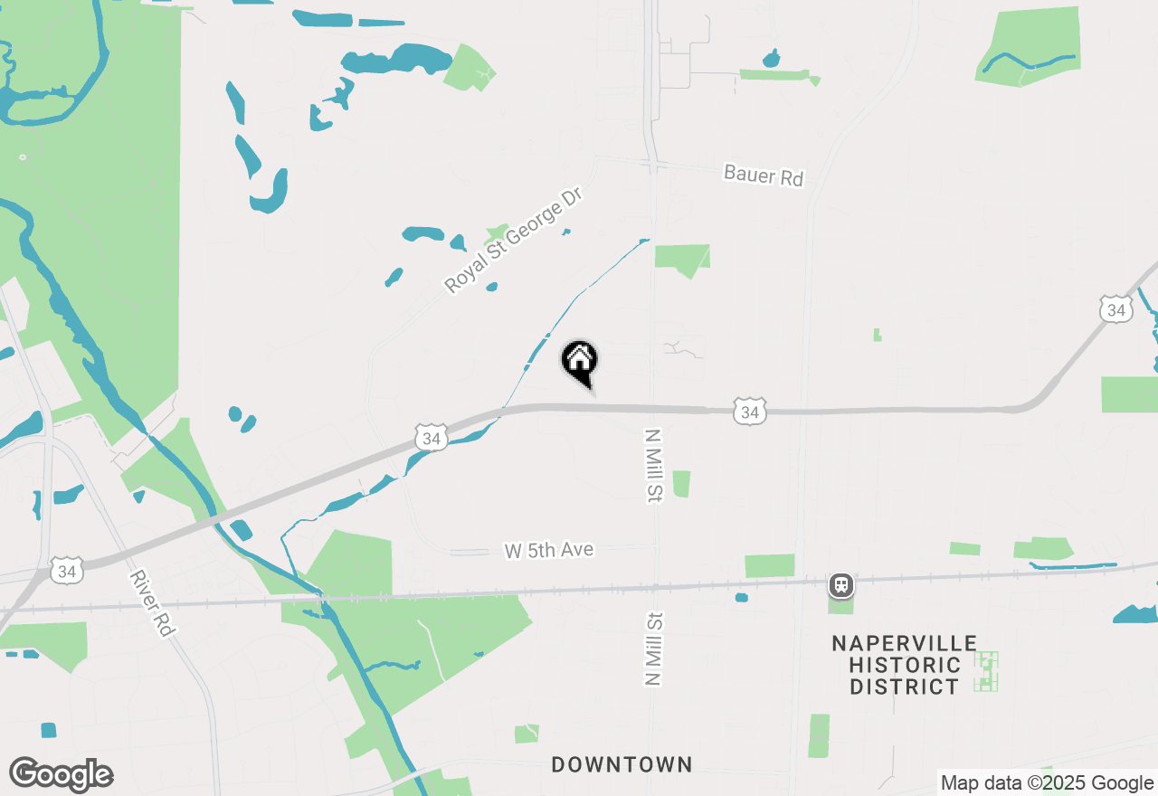 Map of 963 West Court #E, Naperville, IL 60563