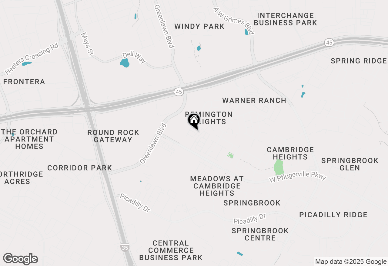 Map of 2303 Castillo Dr #64, Round Rock, TX 78664