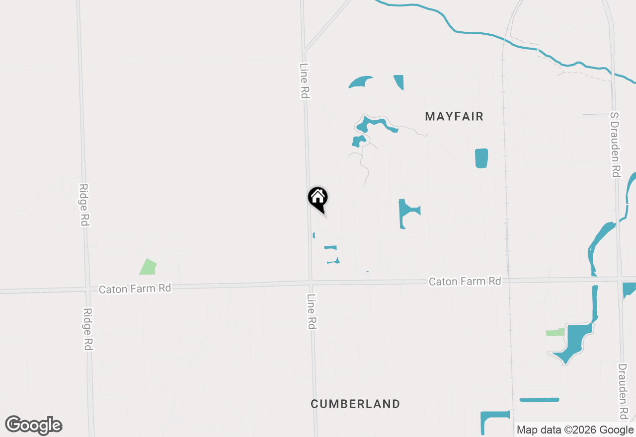 Map of 2611 Canyon Drive #2611, Plainfield, IL 60586