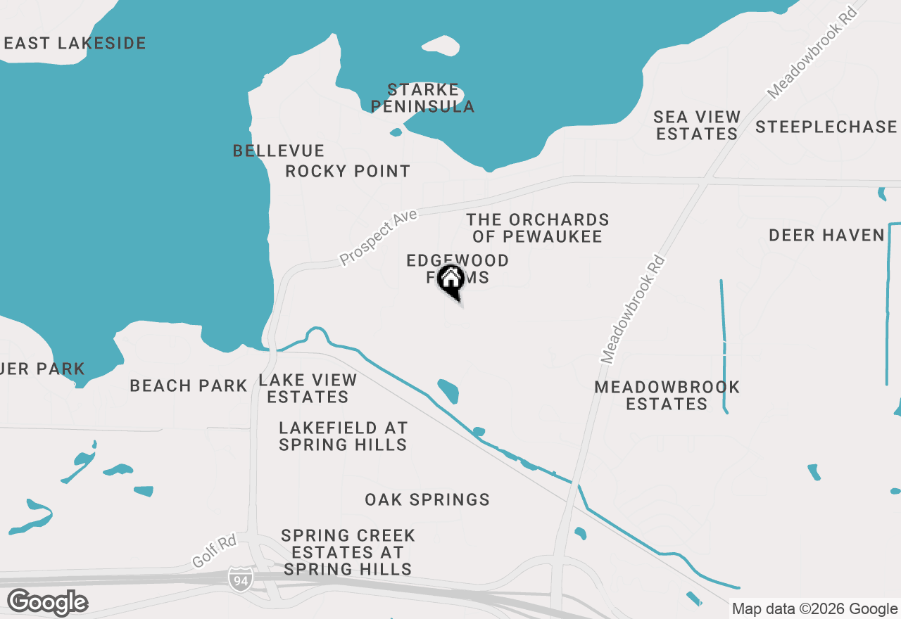 Map of W273N2420 Arlington Ct, Pewaukee, WI 53072