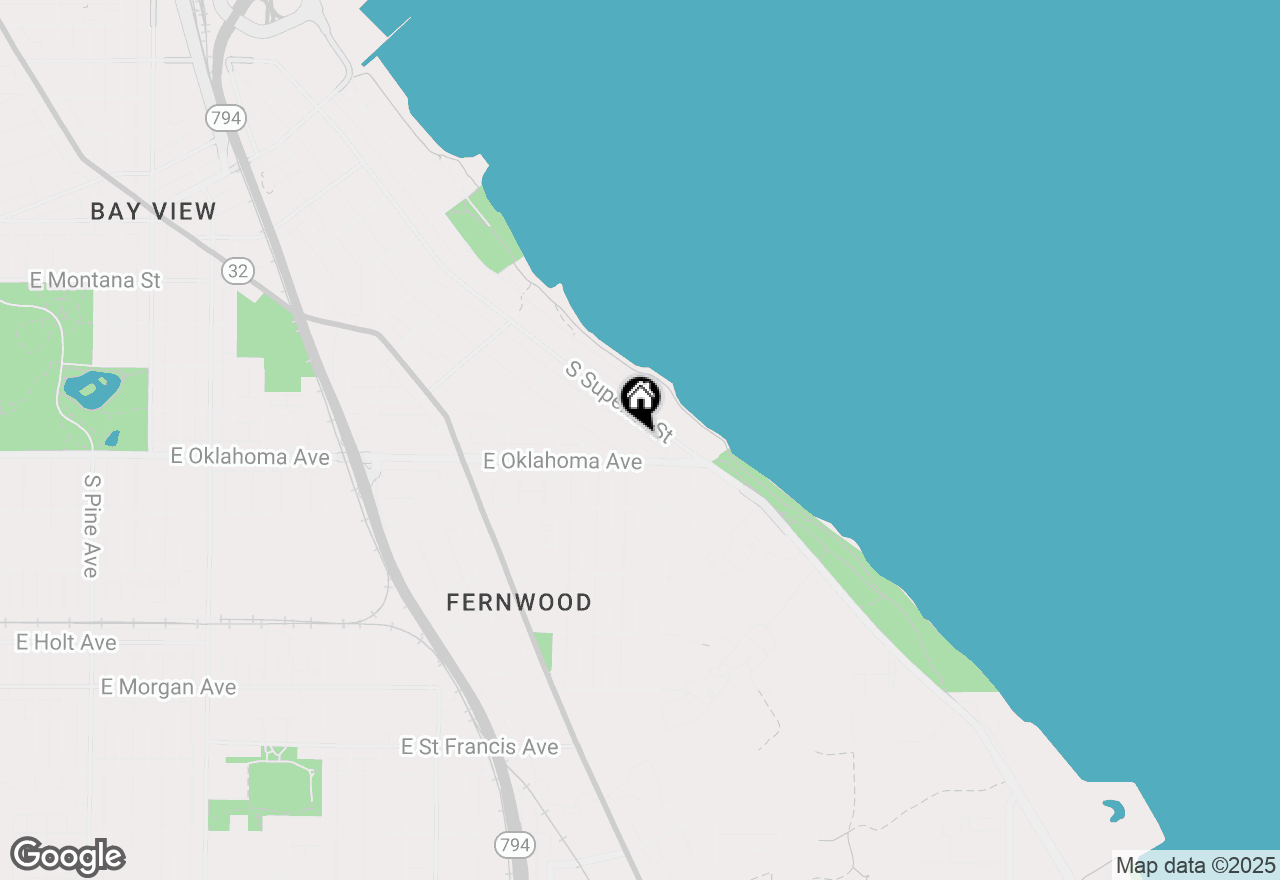 Map of 3074 S Wentworth Ave, Milwaukee, WI 53207