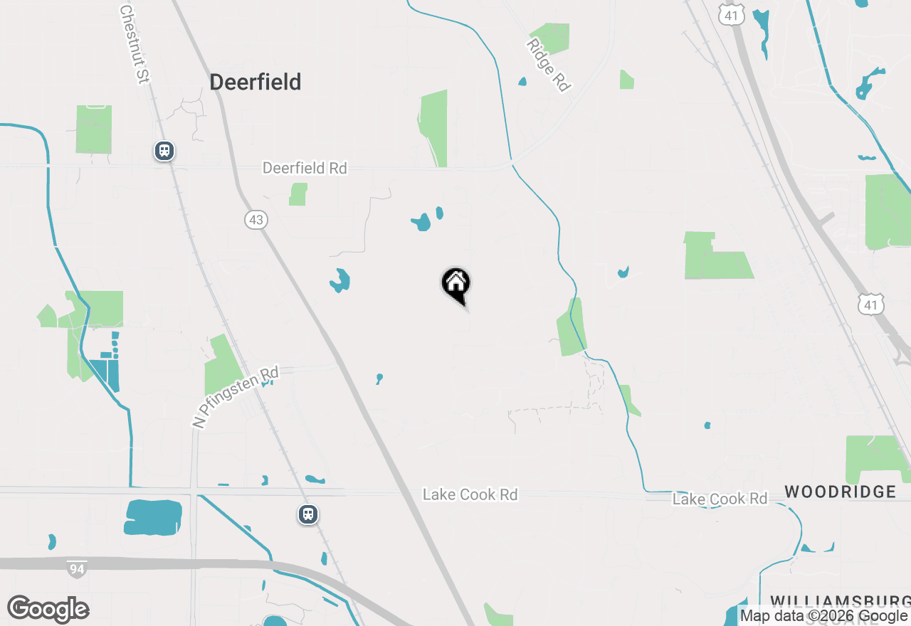 Map of 430 Brierhill Road, Deerfield, IL 60015