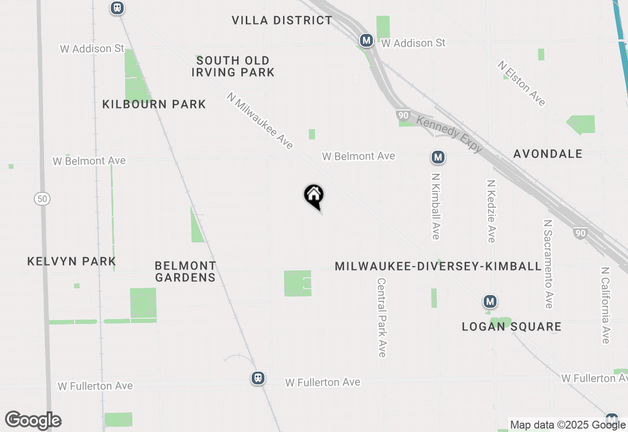 Map of 2957 N Avers Avenue, Chicago, IL 60618