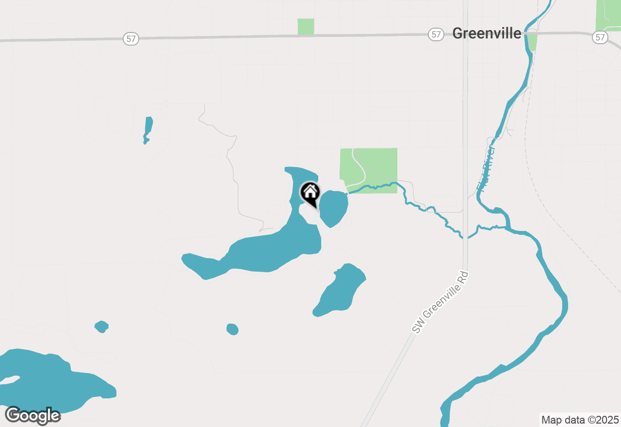 Map of 442 E Baldwin Lake Drive, Greenville, MI 48838