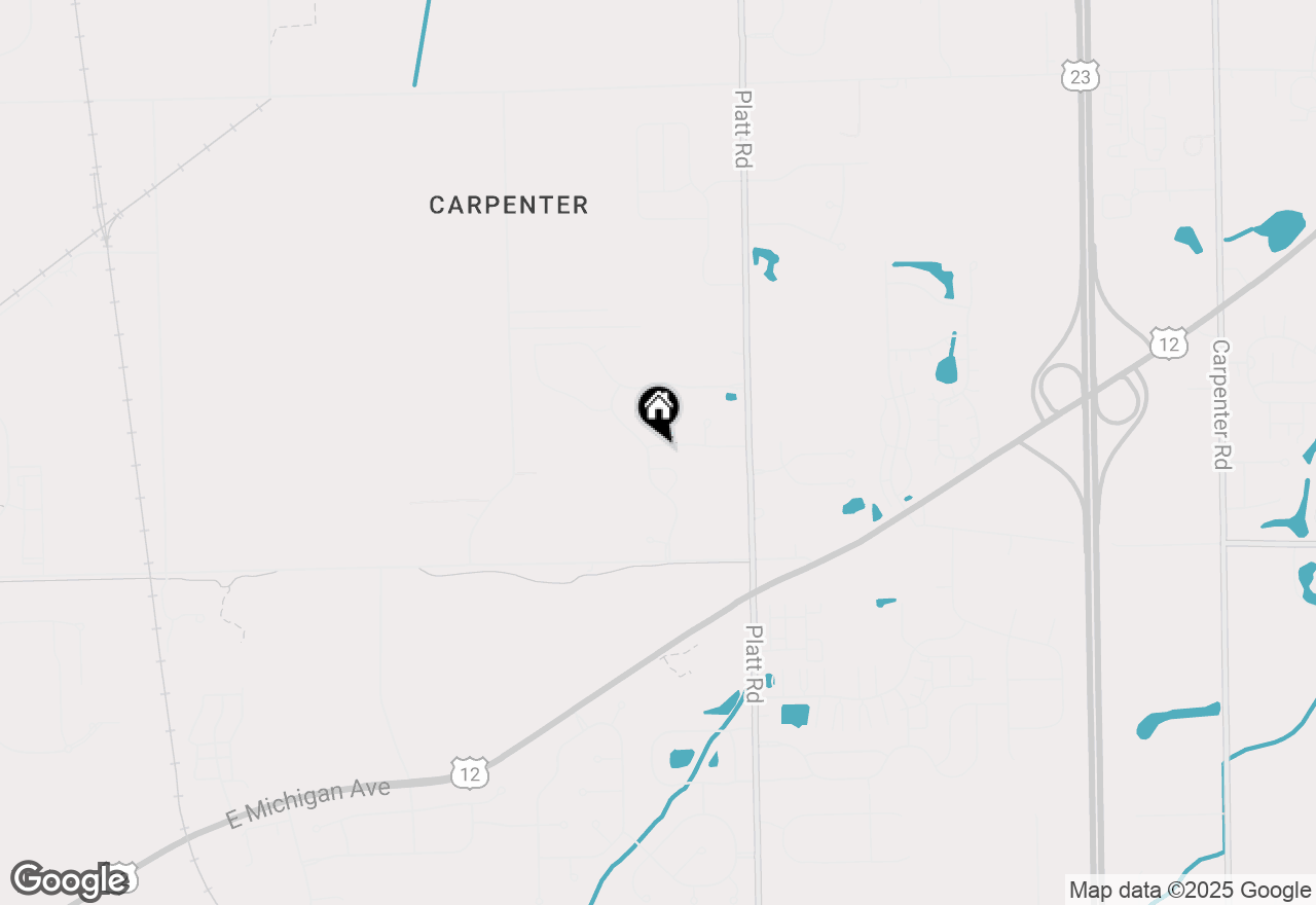 Map of 2806 Prairie View Road, Ann Arbor, MI 48108