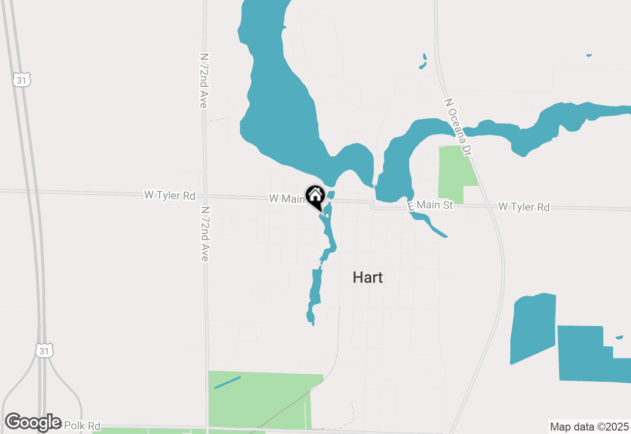 Map of 110 Riverside Drive, Hart, MI 49420