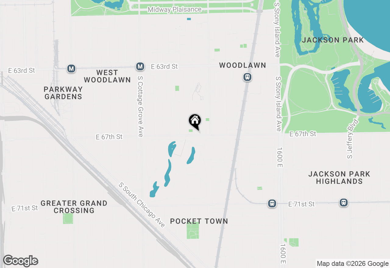 Map of 6655 S University Avenue, Chicago, IL 60637
