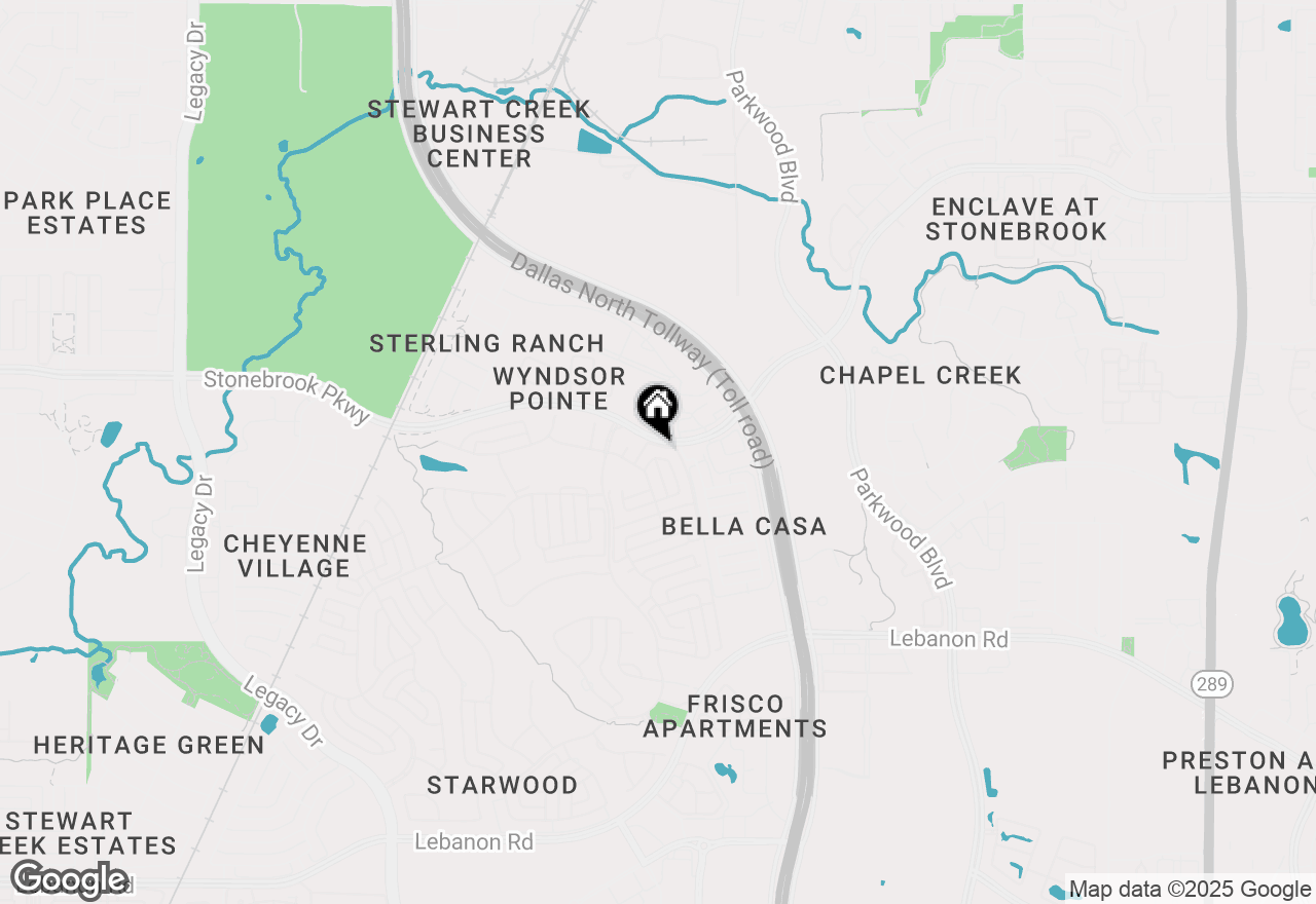 Map of 6120 Canvas Back Drive, Frisco, TX 75034