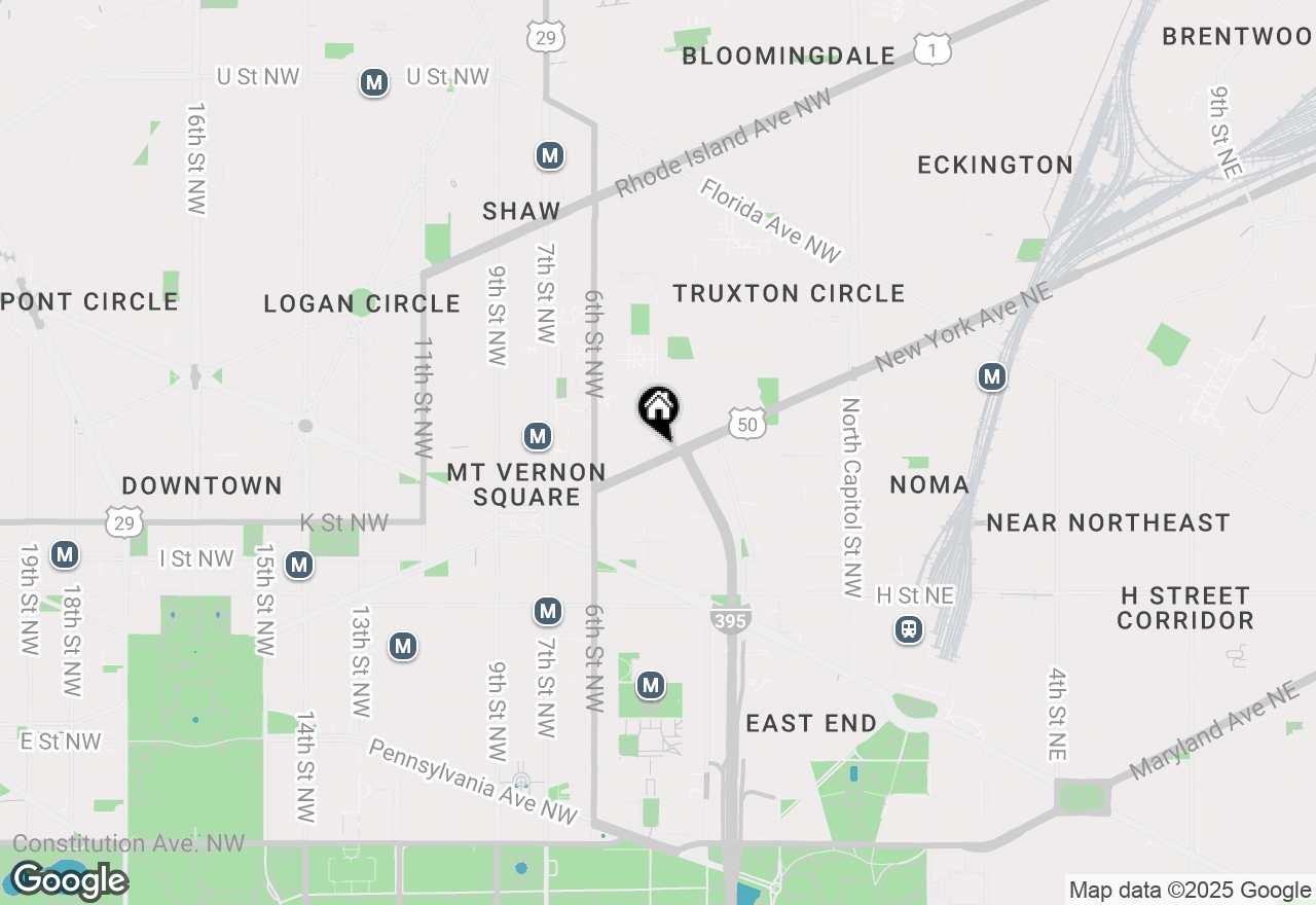 Map of 437 New York Avenue Nw #Y23, Washington, DC 20001