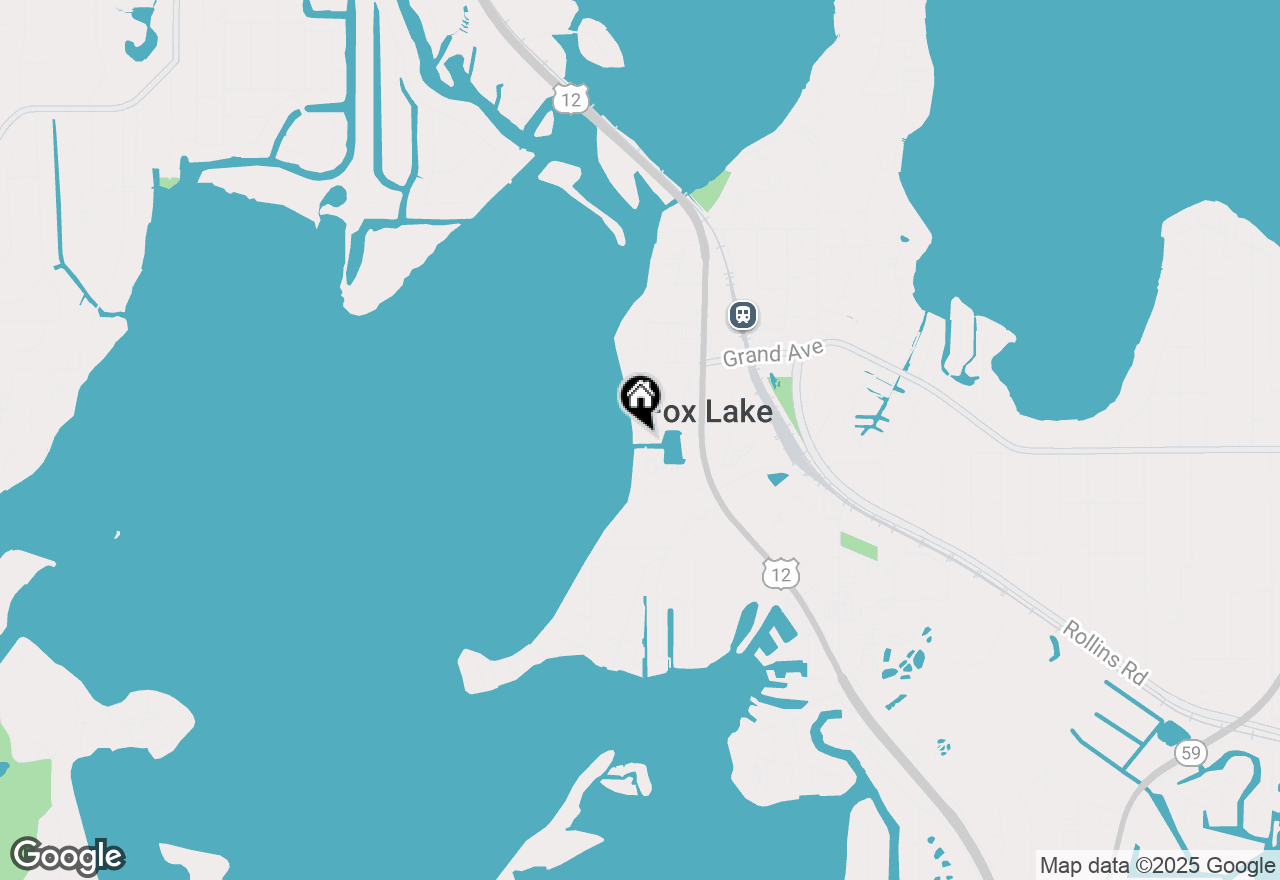 Map of 36 S Pistakee Lake Road, Fox Lake, IL 60020