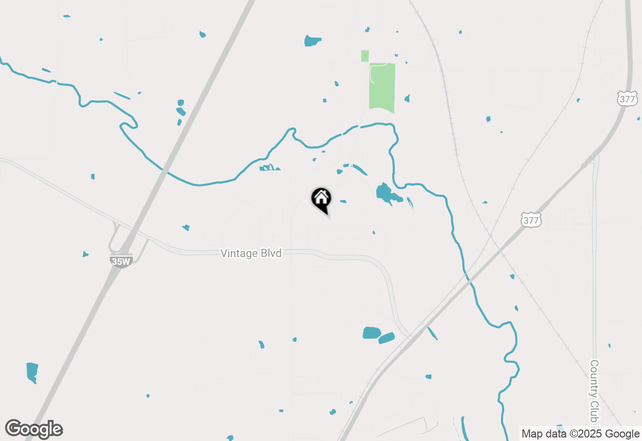 Map of 3109 Emerald Trace Drive, Denton, TX 76226