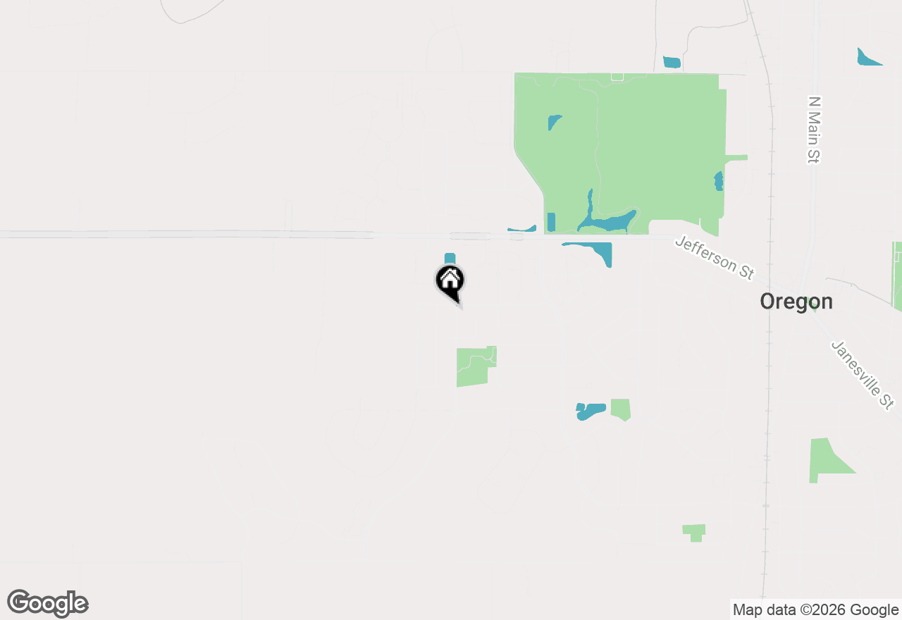 Map of 301 Bergamont Boulevard, Oregon, WI 53575