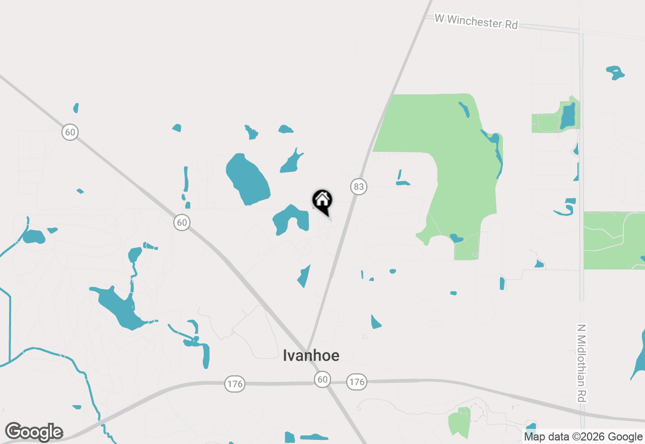 Map of 2703 Martini Street, Mundelein, IL 60060