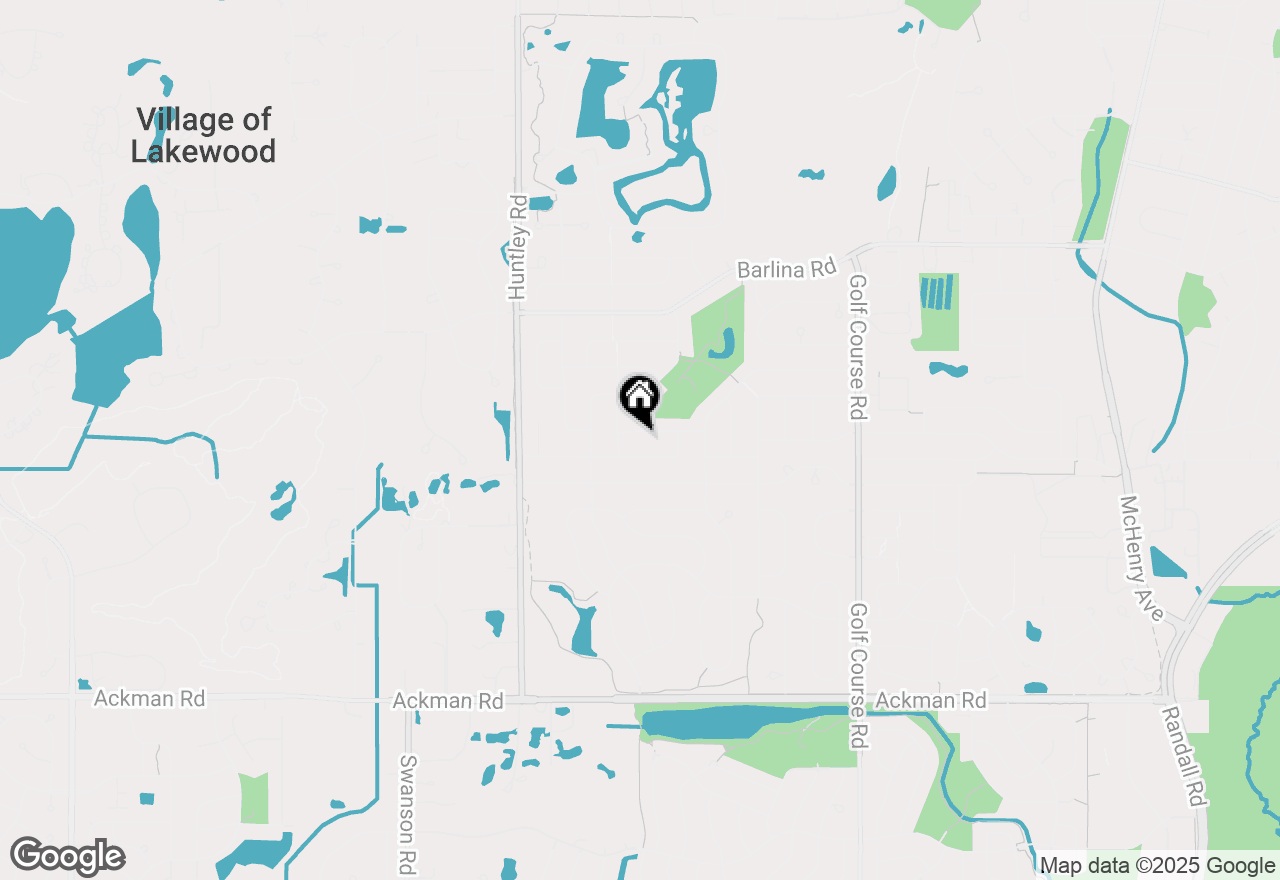 Map of 1035 Shadowood Lane, Crystal Lake, IL 60014