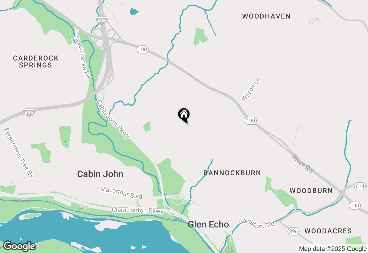 Map of 7108 Broxburn Drive, Bethesda, MD 20817