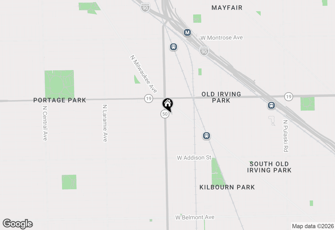 Map of 3855 N Cicero Avenue, Chicago, IL 60641