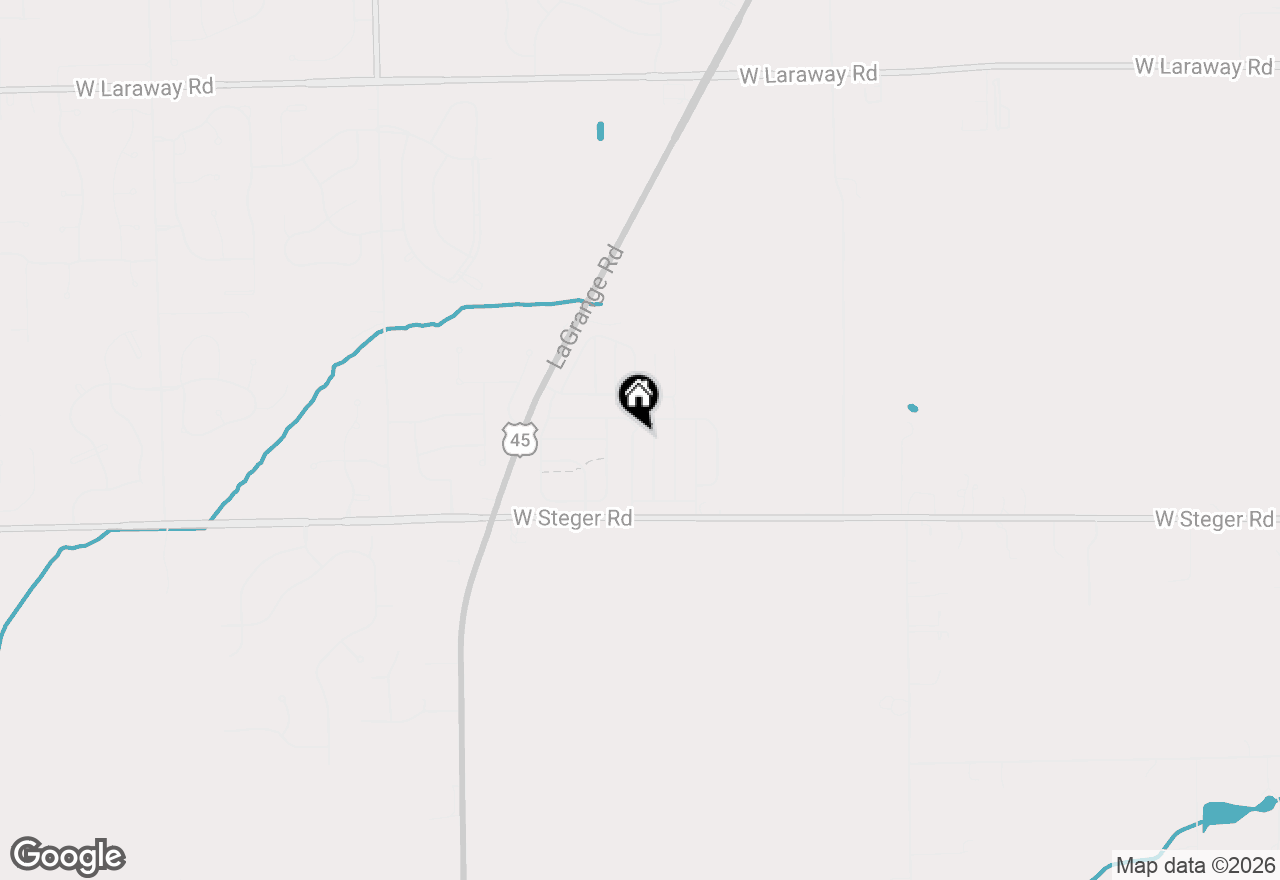 Map of 22943 S Big Run Drive, Frankfort, IL 60423