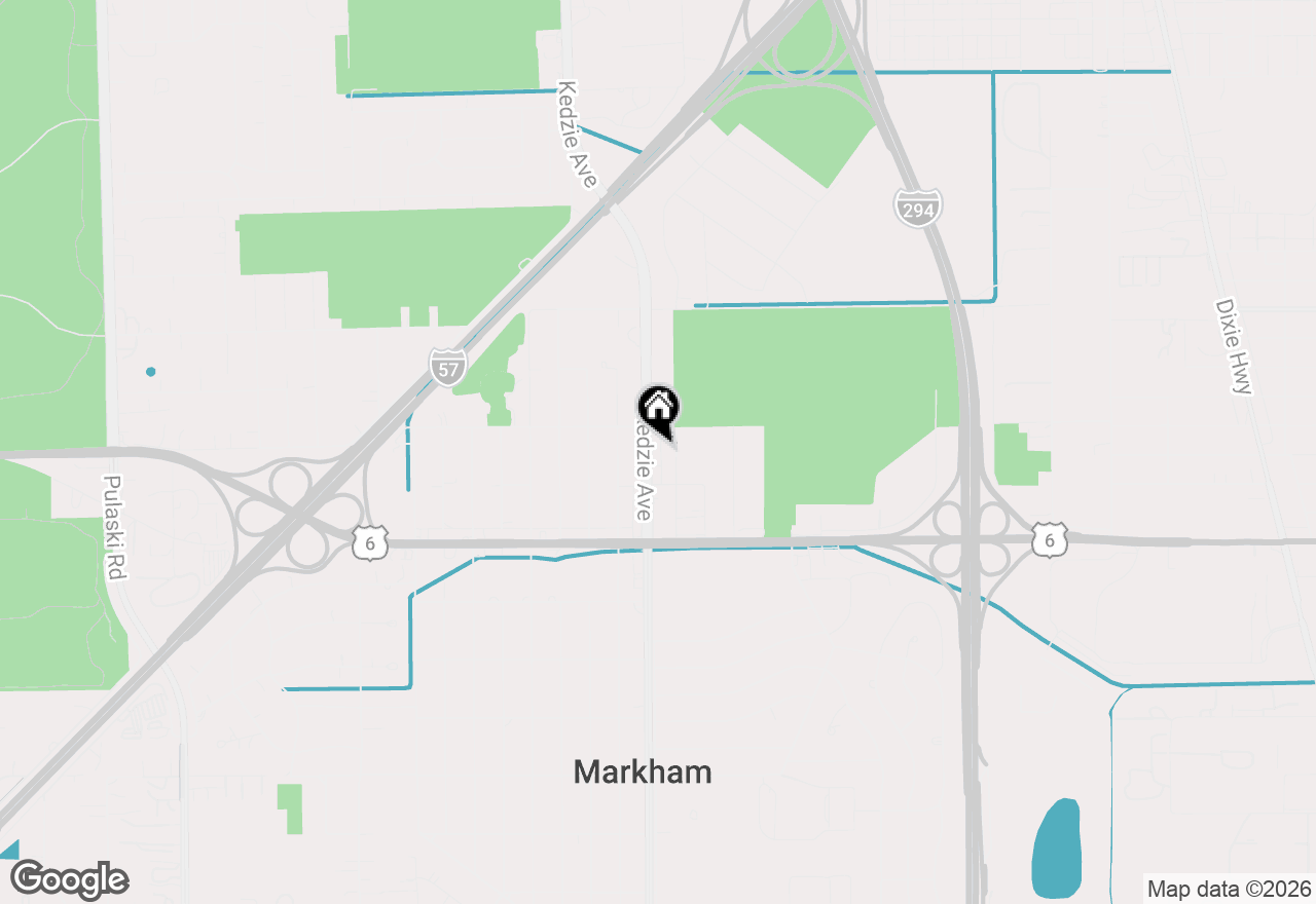 Map of 15725 S Kedzie Avenue #9, Markham, IL 60428