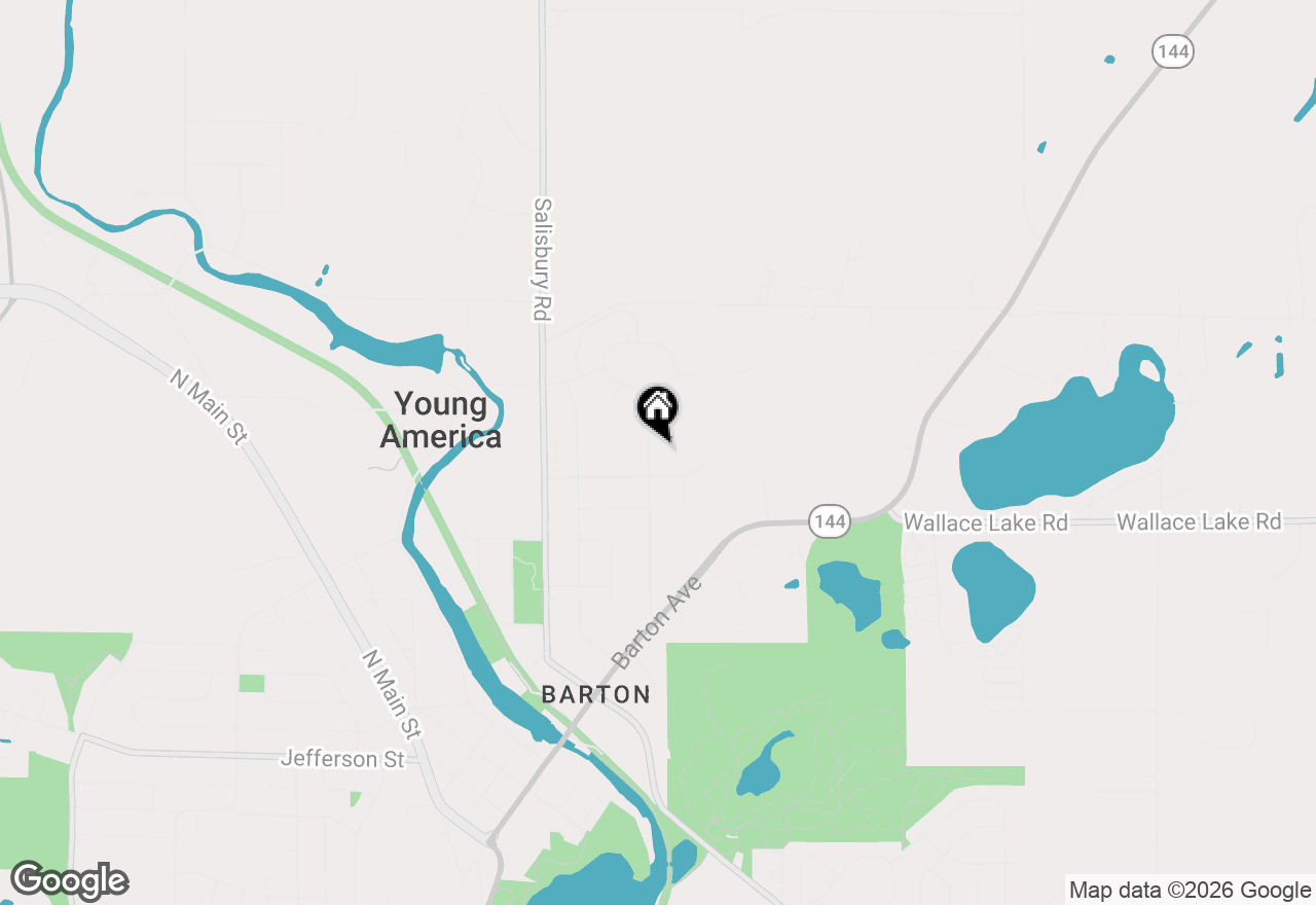 Map of 2421 Skyline Dr, West Bend, WI 53090