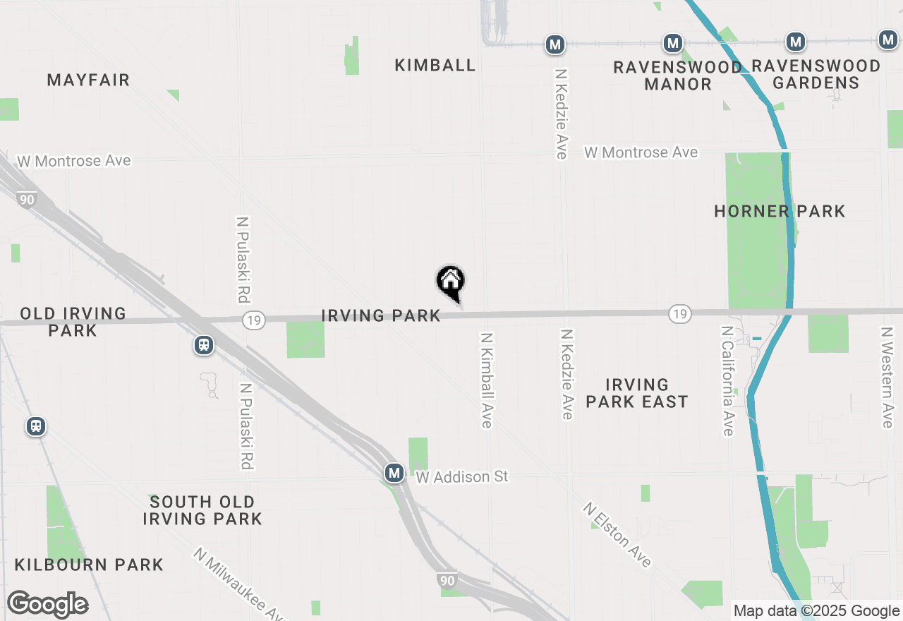 Map of 3452 W Irving Park Road #COMMERCIAL, Chicago, IL 60618