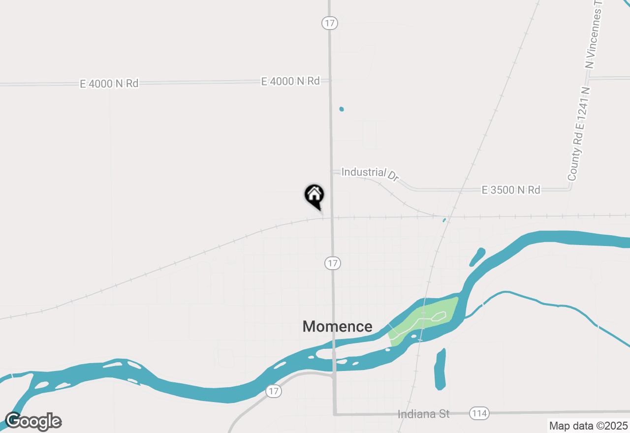 Map of 3100 N 17060 Road E, Momence, IL 60954
